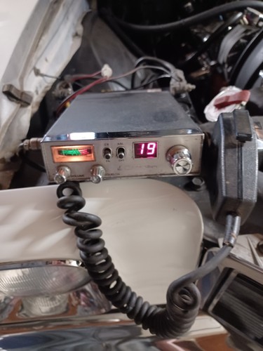 Vintage Cobra 19 GTL CB-Funkgerät mit Mike & Kabeln G3 - Bild 8 von 8