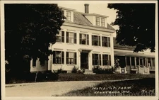 Kennebunk, Maine ME Maple Top Farm Original Vintage Real Photo Postcard RPPC