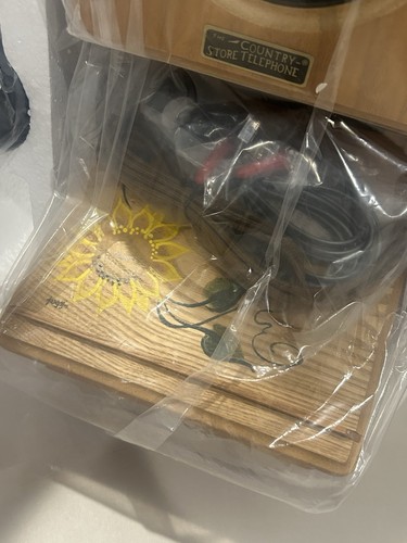 Country Store Telephone Sunflower Design TT System WP-880 - NIB - Picture 7 of 12