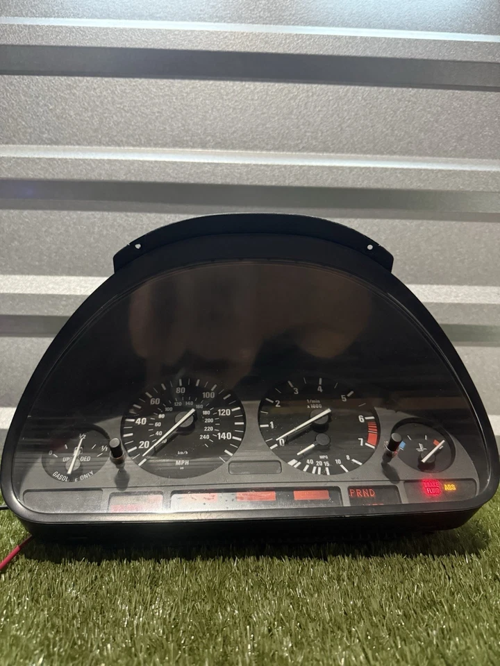1996-1997 BMW E38 Instrument Cluster 740i 740iL 750iL 206k Miles *Parts/Repair* - Image 4 of 4
