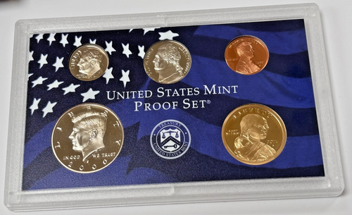 2000 US Mint State Proof Set - State Quarters & Coins with OGP & COA - Picture 4 of 8