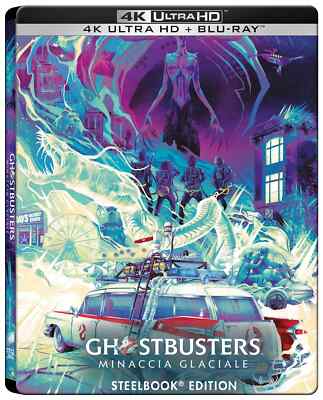 GHOSTBUSTERS - EISKALTE BEDROHUNG - STEELBOOK - ITA - ENG - 4K + BLU-RAY