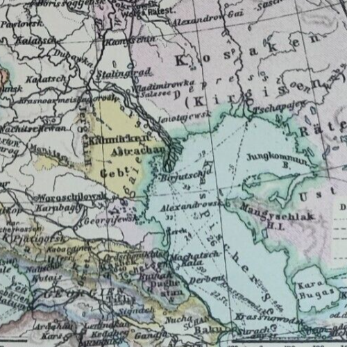 Sowjetrussland +kleine Landkarte von 1940+ Ostfront, Ukraine, Weißrussland - Bild 3 von 4