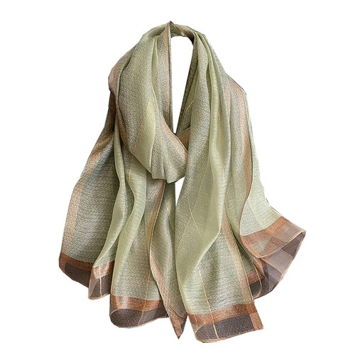 New Luxury Premium Soft Lush Silk Scarf Hijab Elegant Plain Wrap Sarong Shawl ·· - Picture 13 of 27