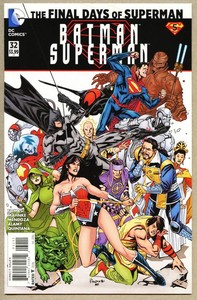 Batman-Superman-32-2016-nm-9-4-1st-Standard-cover-begins-New-Superman-story
