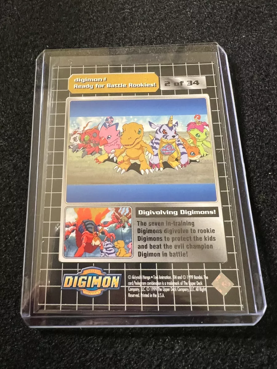 DIGIMON Rookie Digimons EXCLUSIVE PREVIEW CARD 2 of 34