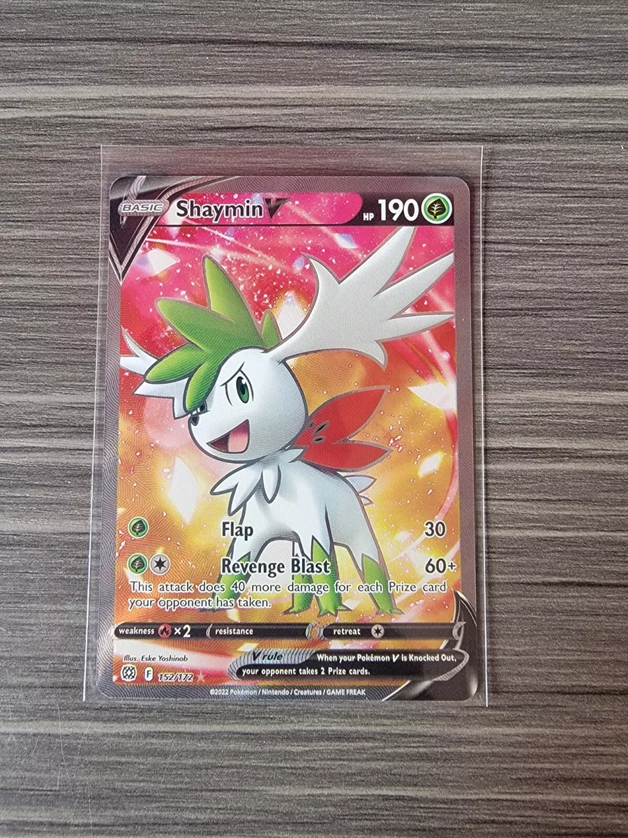 Shaymin V - 152/172 - Full Art Ultra Rare