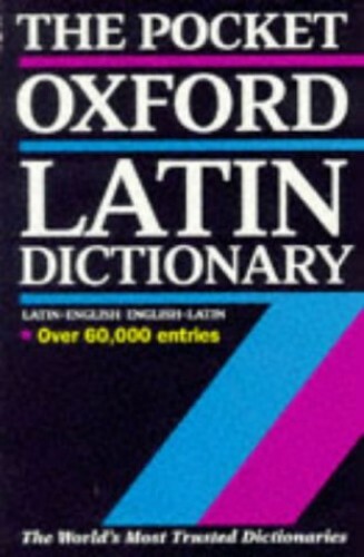 The Pocket Oxford Latin Dictionary Paperback Book The Fast Free Shipping - Picture 1 of 2