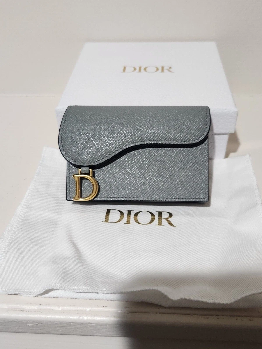 Shop Christian Dior 2022 SS Saddle flap card holder (S5611CTZQ_M932,  S5611CTZQ_M928) by ~LaLuce~