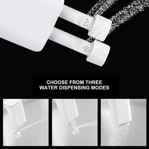 Dusch WC Aufsatz Bidet Toilette Taharat Intimdusche Doppel Düse Waschkit Comfort - Bild 5 von 12