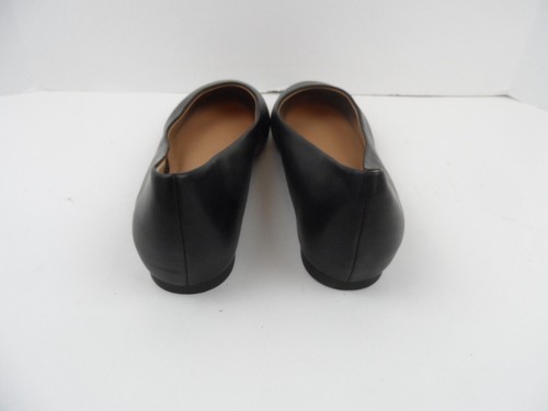 Lane Bryant Women's Black Faux Leather Ballet Flats Shoes - Size 12W - Picture 7 of 11