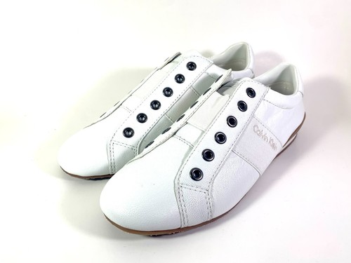 CK Calvin Klein Boss Women's Sneakers/Shoes White Size US7.5 Model E1410 - Picture 3 of 11