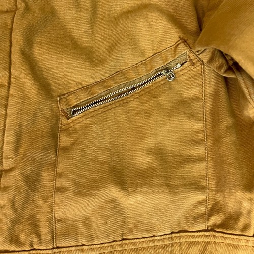 Vintage Dickies Mens Coveralls Extra Large Long Lined Canvas Workwear Insulated - Picture 3 of 22