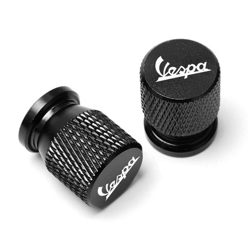 Wheel Tire Valve Stem Caps Cover For Piaggio Vespa GTS GTV LX 60 125 250 300 - Bild 3 von 8