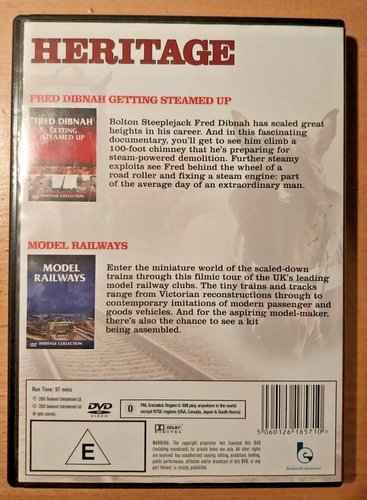 Fred Dibnah - Getting Steamed Up - Heritage Model Railways DVD 2006 - Picture 2 of 2