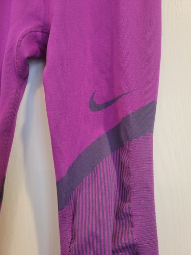 Nike Girls Leggings Dri-fit Performance Wear Size Large Pants Fuscia Sports - Picture 4 of 11