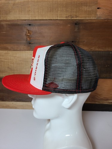 Vtg Tampa Bay Bandits Football USFL Snapback Hat Trucker 80s AJD Lucky Stripes - Picture 5 of 9