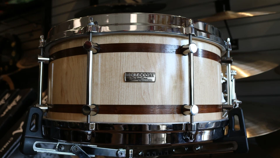 Doc Sweeney Hollocore Snare Drum. 6.5x14 Maple Stave Shell - Image 2 of 4