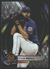 2022 Bowman Platinum #63 Tylor Megill Ice Foilboard RC