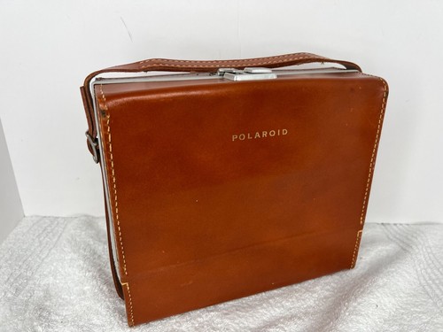 Polaroid Highlander Land Camera Model 80A with Leather Case & Accessories - Picture 10 of 12