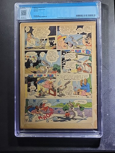 1947 CUATRO COLORES #164 - Bugs Bunny Frozen Kingdom - Porky - Dell - CBCS 4,5 - Imagen 9 de 13
