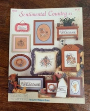 Graph-It Arts "Sentimental Country #1" Book 29 Cross Stitch Chart Lynn Busa OOP