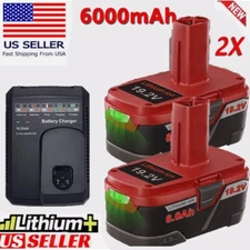 6.0Ah For Craftsman 19.2V XCP Lithium-ion C3 Diehard Battery PP2025 11375 PP2030