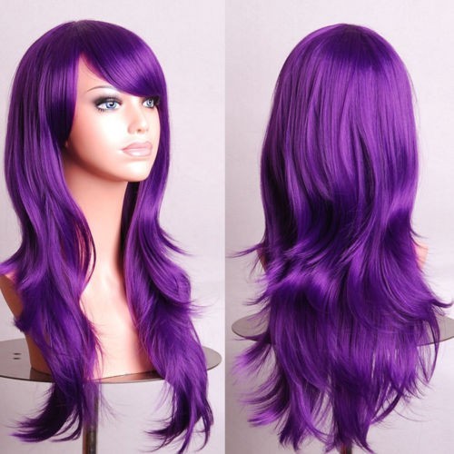Lots Natural Hair Wig Women Long Straight Wavy Sexy Cosplay Daily Party Full Wig - Bild 35 von 46