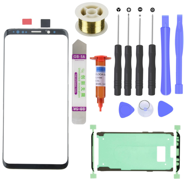 Samsung Galaxy S8 Plus G955F Glass Front Screen Digitizer Touch Screen Glass-