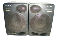 SONY Mega Bass Detachable Right  Left Speakers ONLY Works from CFD-501 Boombox