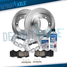 Front Disc Rotors Brake Calipers Pads Kit for Toyota 4Runner Tacoma FJ Cruiser