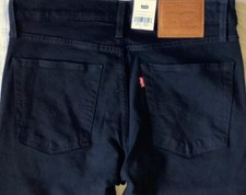 Levi's Men's 510 1129 PREMIUM BIG E SKINNY 29x30 Black Leaf FLEX STRETCH NEW 90