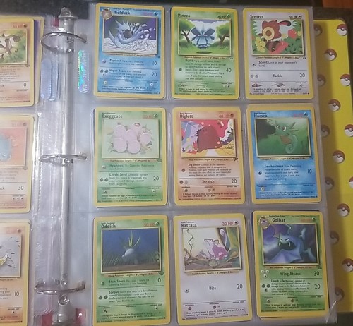 Vintage Pikachu 1999 3 Ring Card Binder + 35 Pages 630 WoTC POKEMON CARDS NM-MP - Picture 8 of 24