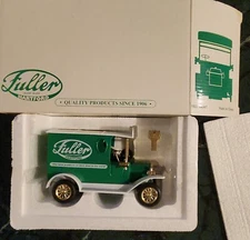 Fuller Brush Company Hartford Coin Bank Truck with Key K407 Brand New In Box