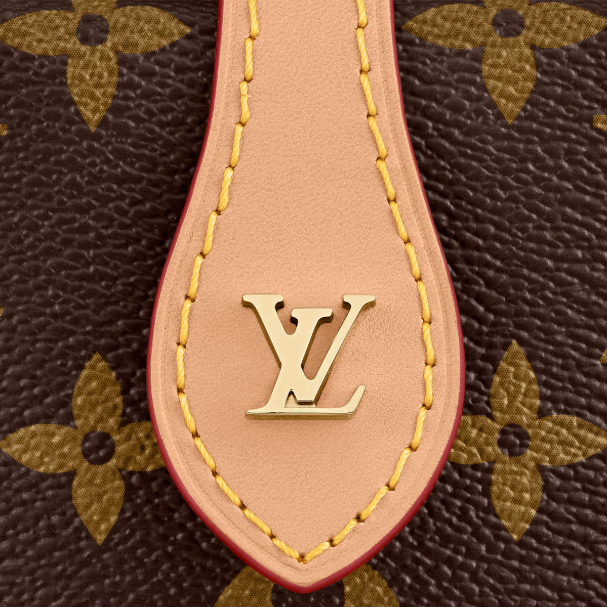 Louis Vuitton Fold Me Pouch Brown Monogram Phone Box Crossbody 