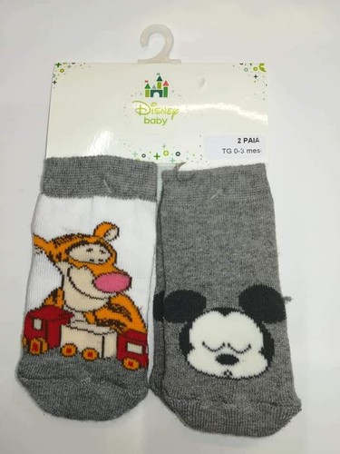 CALZINI NEONATO PRIMI MESI TOPOLINO-WINNIE THE POOH-PAPERINO-TIGRO, 0/3 MESI - Bild 16 von 25