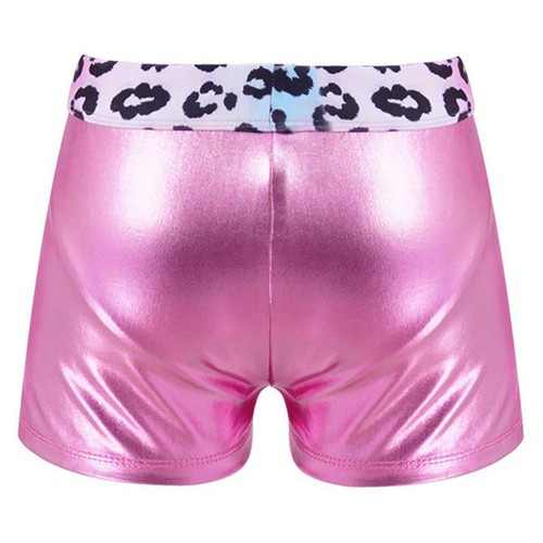 Girls Gymnastics Dance Suit Sleeveless Hollow Out Leotard with Shorts Outfit Set - Picture 14 of 29