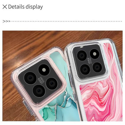 For Xiaomi 13T 11T Redmi Note 13 12 11 10 Pro Marble Soft TPU Clear Case Cover - Picture 8 of 24