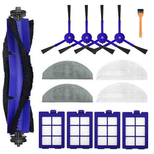 For Eufy RoboVac X8 Hybrid Vacuum Cleaner Brush HEPA Filter Disposable Cloth Kit - Picture 54 of 57