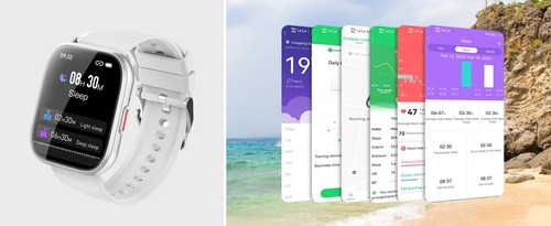 Smart Watch Fitness Tracker with Dial Calls Speaker 1.85" TFT-Touch Screen - Picture 14 of 18