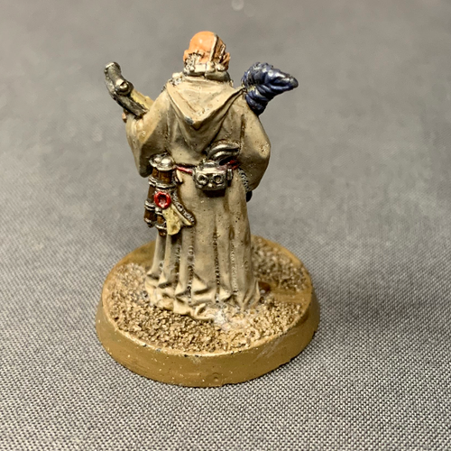 Warhammer 40K Imperial Preacher/Scribe Metall OOP gut bemalt - Bild 3 von 4
