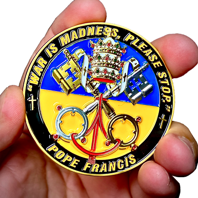 #ad EL13 002 Pope Francis Catholic Church Vatican Volodymyr Zelenskyy President of U $15.39