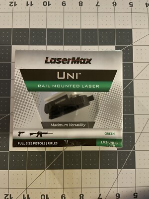 LaserMax Green UNI Rail Mounted Laser Sight LMS-UNI-G RETIRED DISCONTINUED  