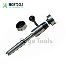 Lathe Tailstock Floating Type Die Holder Set MT2 Shank Size 2MT EDGE TOOLS USA