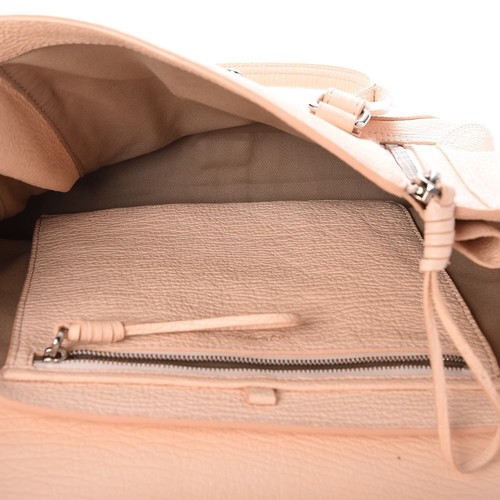 3.1 PHILLIP LIM Textured Calfskin Medium Pashli Satchel Tote Shoulder Bag Blush - Picture 5 of 7
