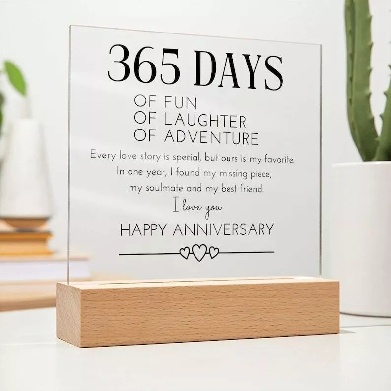 One year anniversary care package  Boyfriend anniversary gifts, 1 year  anniversary gifts, Anniversary care package