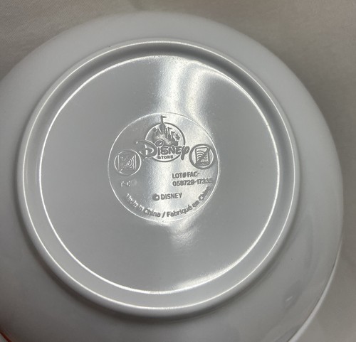 Mickey Mouse Disney Store Bowl Set Of 3 Lot Plastic Fruit Print Hidden Mickey - Bild 3 von 3