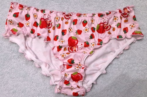 Niñas 10 años Lindo Rosa Sedoso Fresa Shortcake Calzoncillos Bragas - Damas 4/6 - Imagen 7 de 8