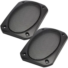 Magnadyne G46WI-PR | 4" x 6" Low Profile Grills with Black Wire Mesh | Pair