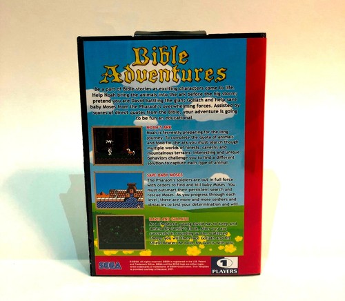 Bible Adventures for Sega Genesis/Mega Drive - Picture 2 of 2